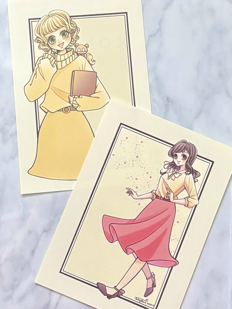 女子絵プレート 2025.秋