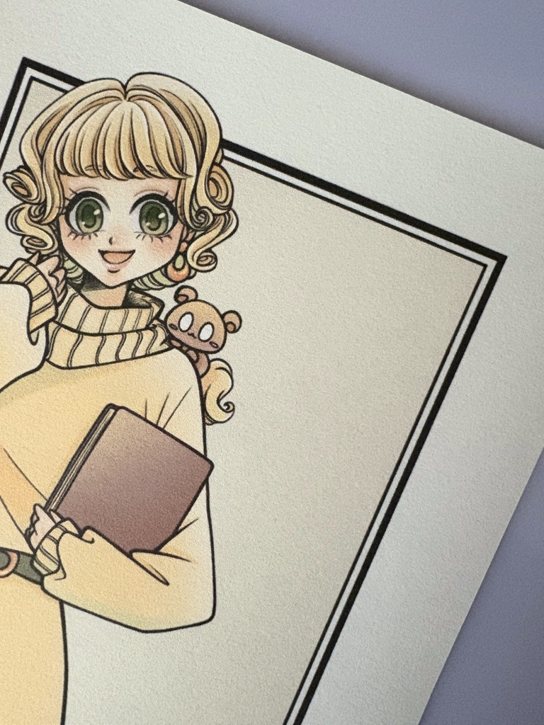 女子絵プレート 2025.秋