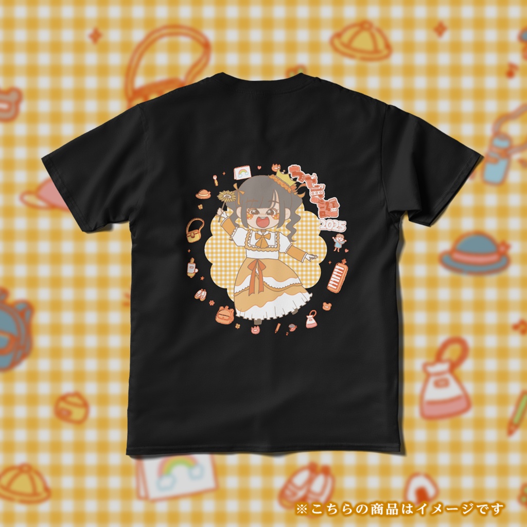 ※数量限定即日発送 胡桃莉咲 生誕祭2025限定グッズ【B】『とってもかわいいちゃぎT』XLサイズ