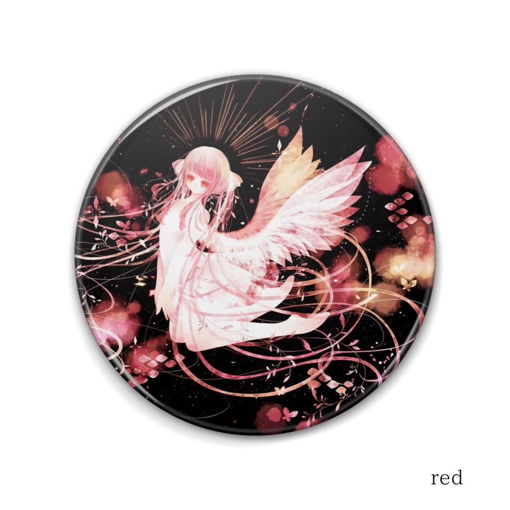 天使の缶ミラー