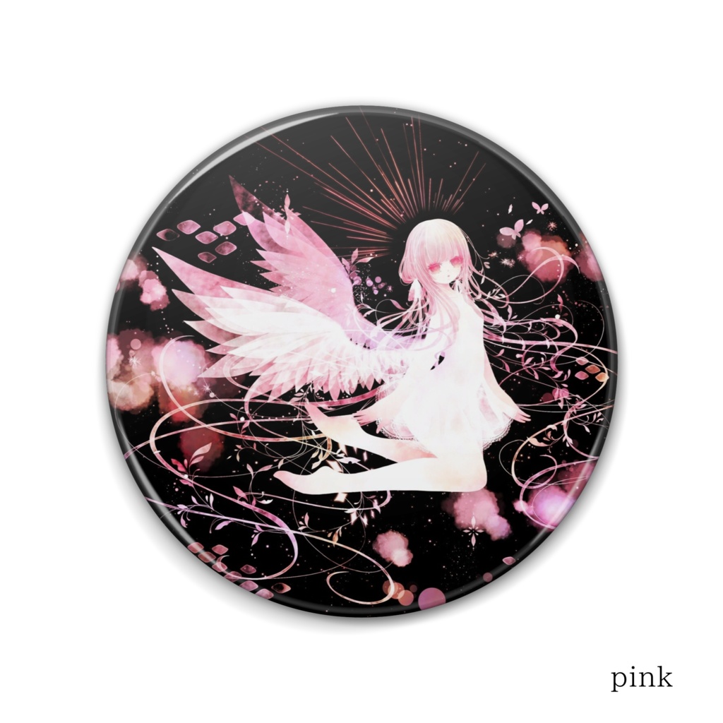 天使の缶ミラー