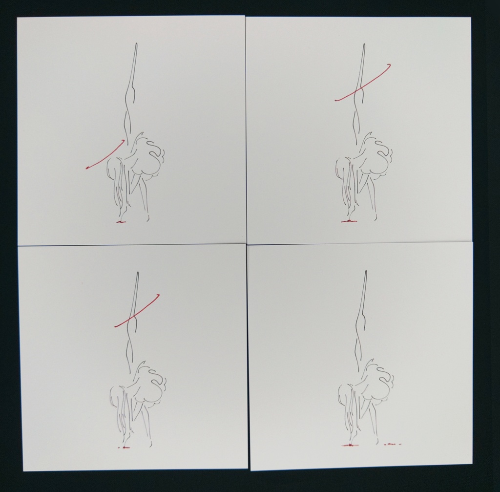 空白の天使 スクエアカード