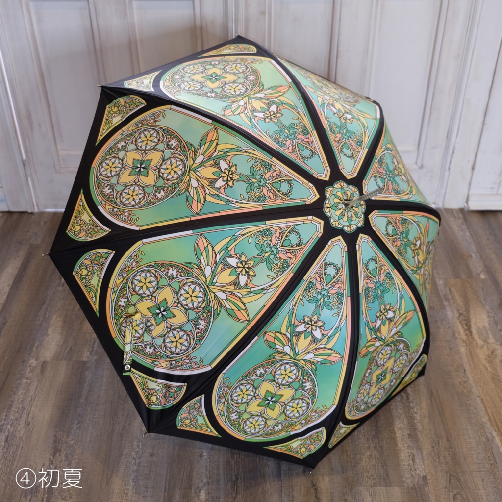 【受注生産】ステンドグラス長傘【送料別】