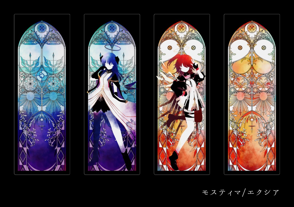 【二次創作】アークナイツ クリア栞セット