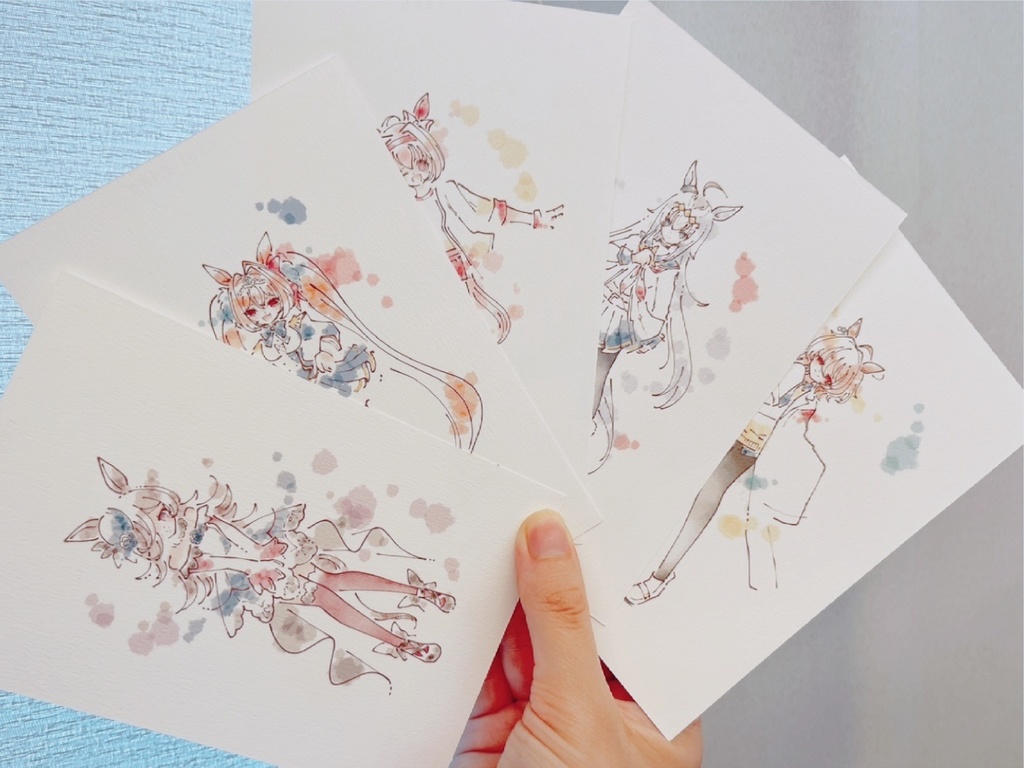 【二次創作】ウマ娘 ポスカセット