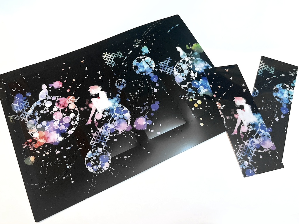宇宙のクリア栞セット