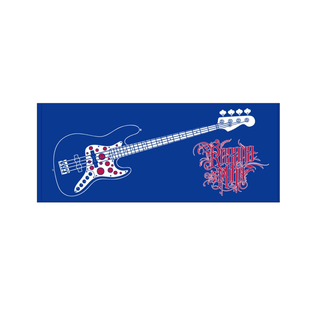 BOOZE N' ROSES 2025 フェイスタオル