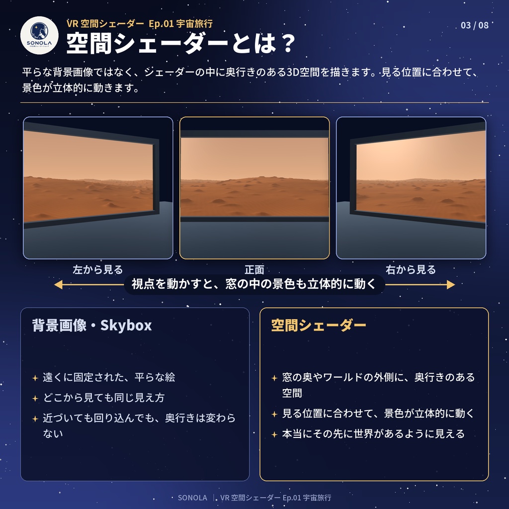 ワールドをグレードアップする|空間・窓シェーダー4種・デモワールド付き【VRChat / Unity】