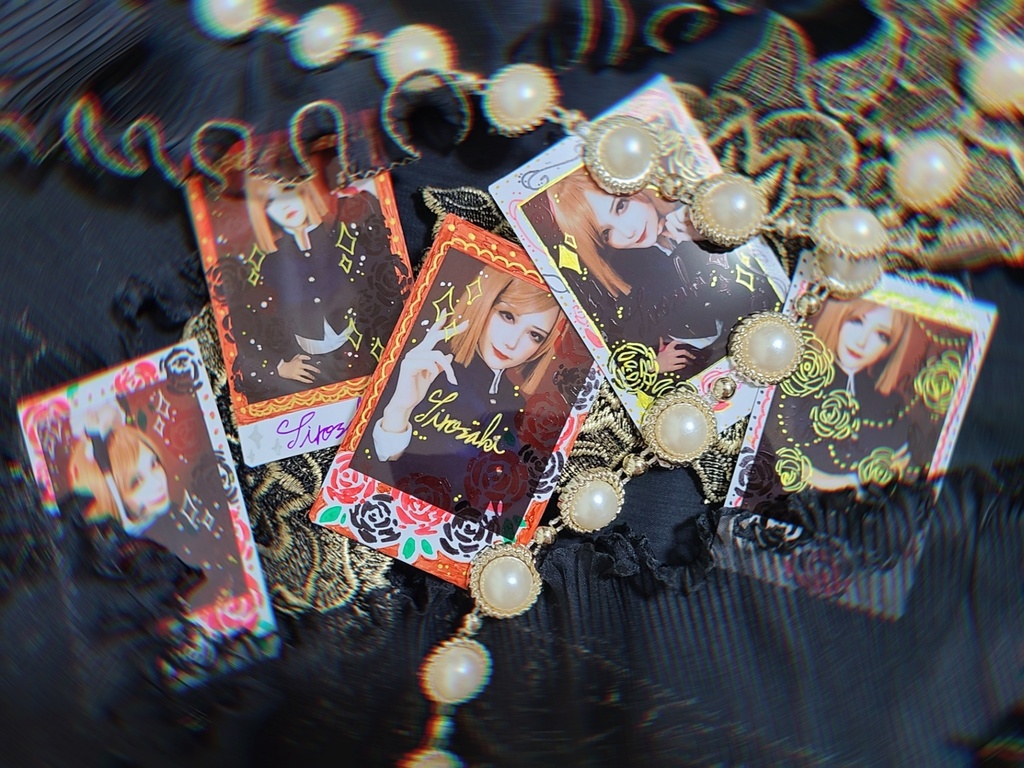 🌸しろさき × 釘崎🌹 イラスト&サイン入りチェキ  ＿＿ 呪術廻戦 釘崎野薔薇 コスプレ ＿