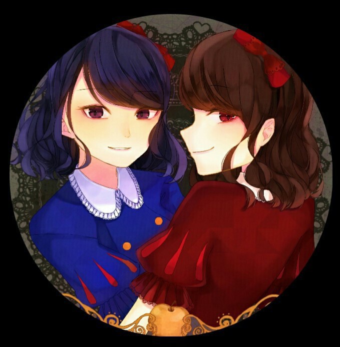 57mm缶バッジ♥二人の白雪姫♥