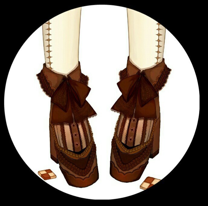 44mm缶バッジ♥chocolate♥