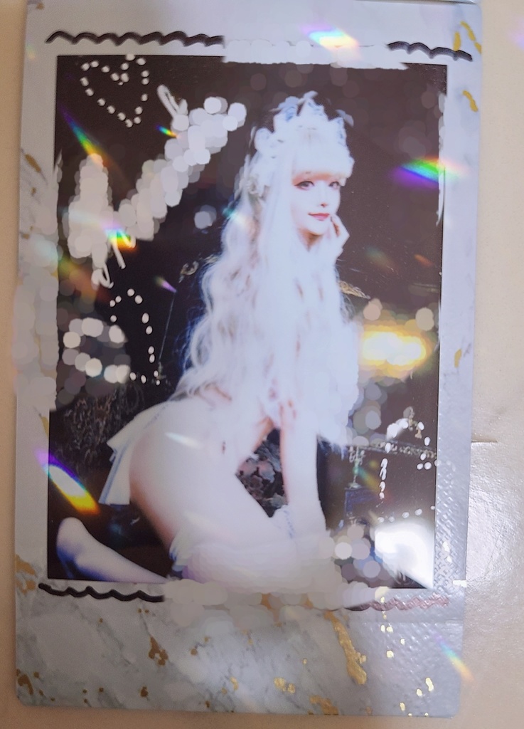 限定4枚🎀 ホワイトランジェリーチェキ