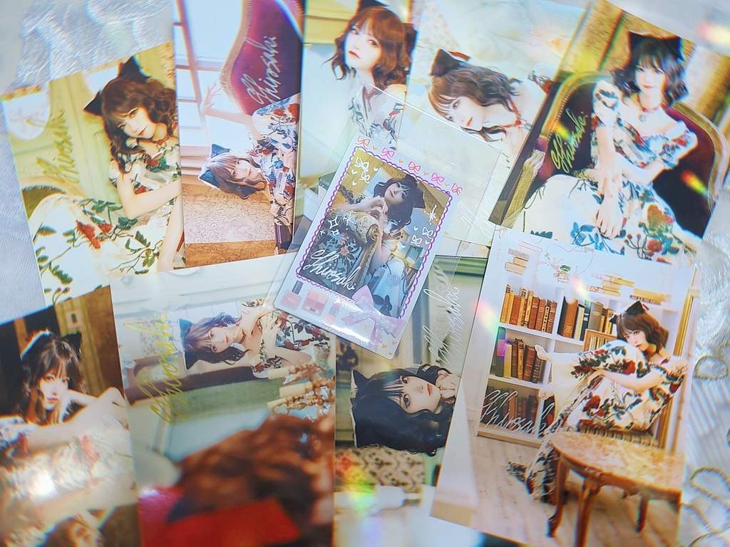 🐾撮り下ろし商品🐾 猫さきのブロマイドチェキセット