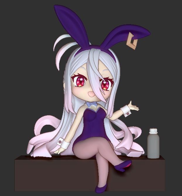でふぉるめ兎美ショーコちゃん フィギュア用STLデータ