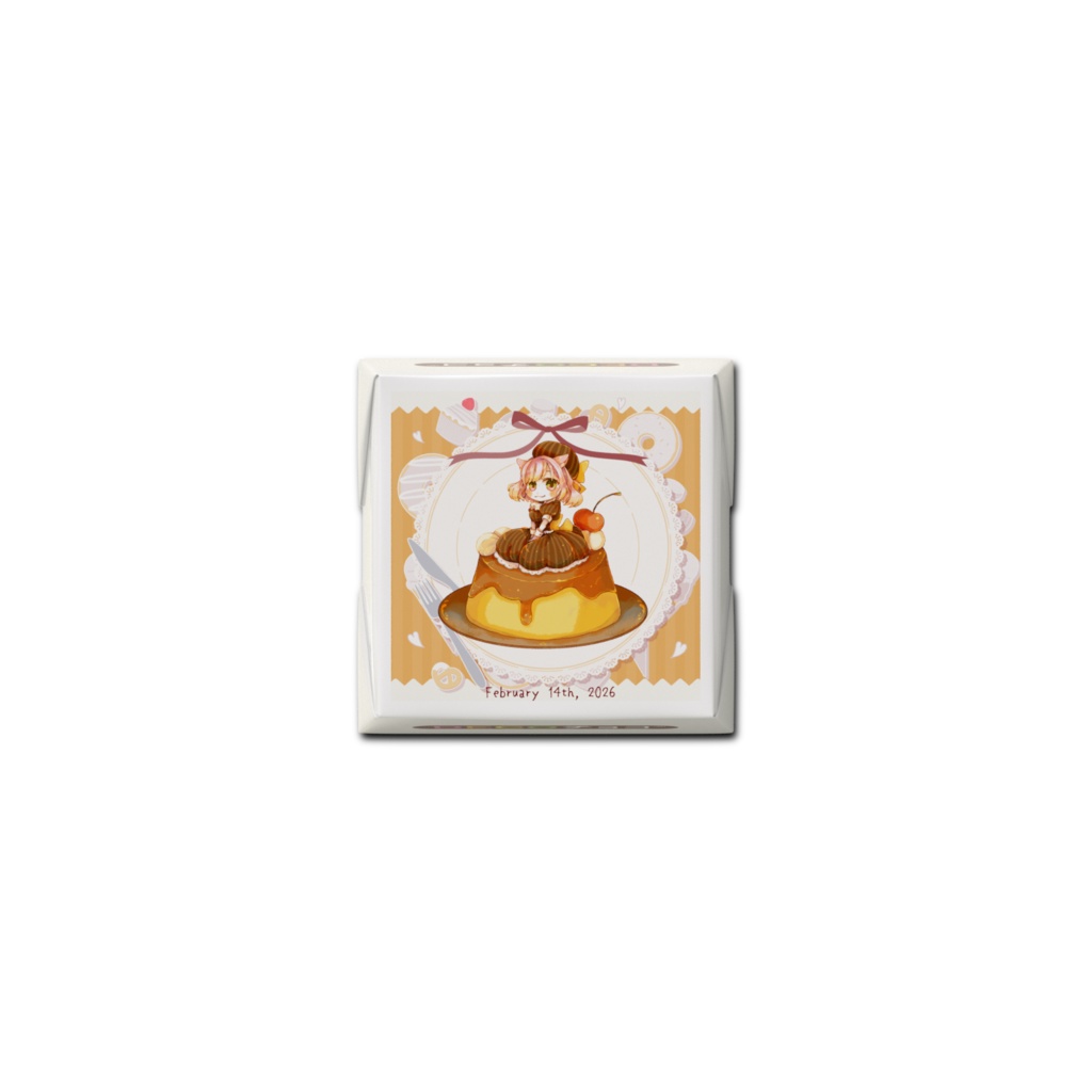 桃園おむバレンタインDECOチョコ