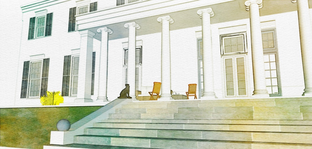 パーシー邸外観(東側玄関のみ無料!