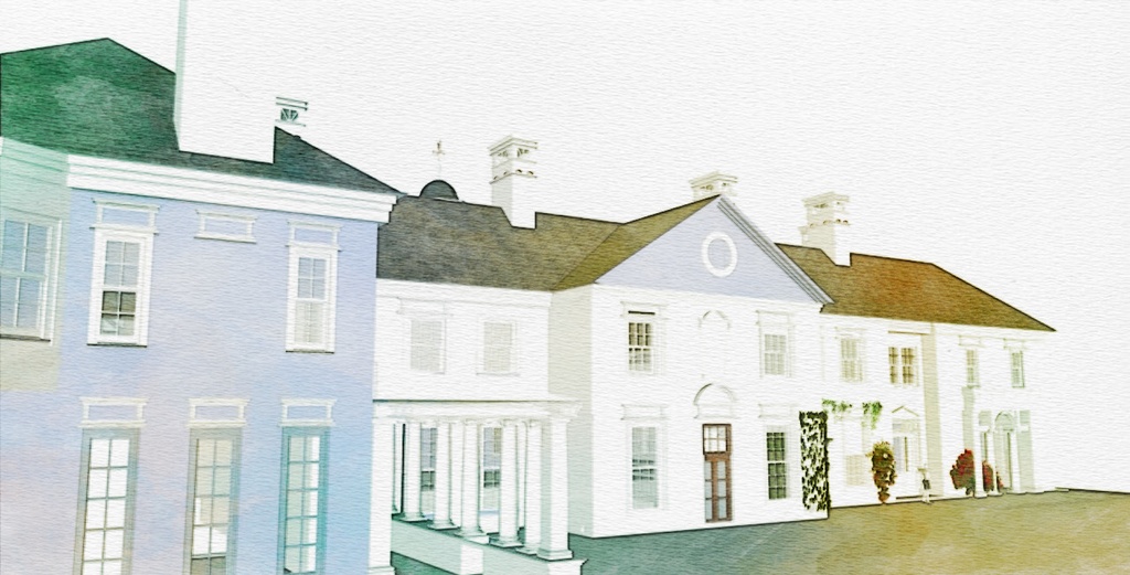 パーシー邸外観(東側玄関のみ無料!