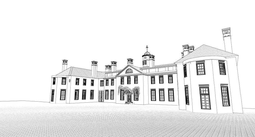 パーシー邸外観(東側玄関のみ無料!