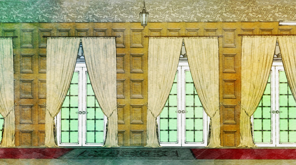 パーシー邸廊下