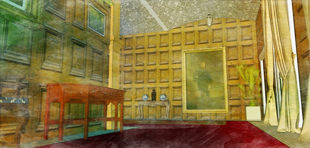 パーシー邸廊下