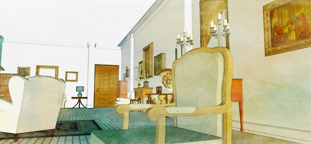 パーシー邸スモーキングルーム