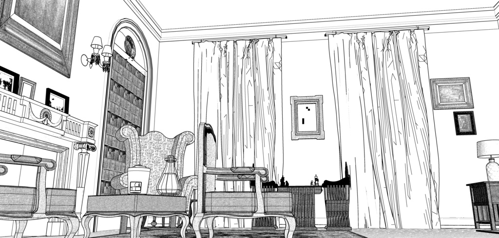 パーシー邸スモーキングルーム