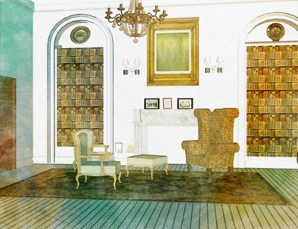 パーシー邸スモーキングルーム