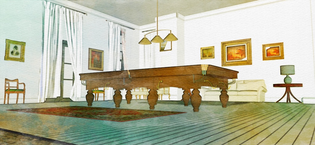 パーシー邸スモーキングルーム