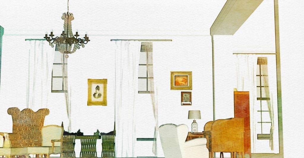 パーシー邸スモーキングルーム