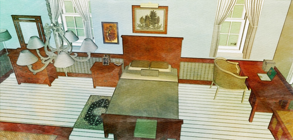 パーシー邸その他(食堂、エドワードの部屋 門、客間