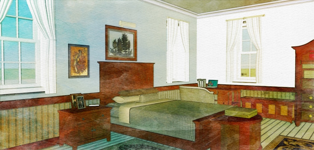 パーシー邸その他(食堂、エドワードの部屋 門、客間