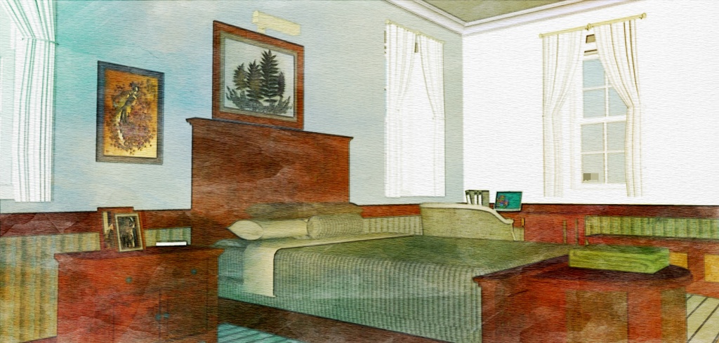 パーシー邸その他(食堂、エドワードの部屋 門、客間