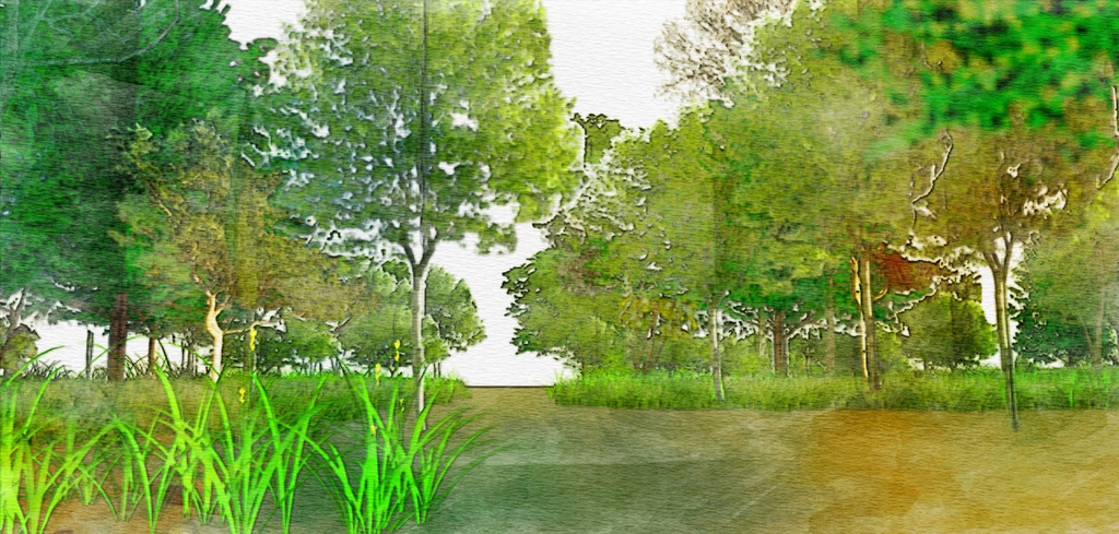 自然 庭(パーシー邸)