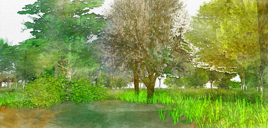 自然 庭(パーシー邸)