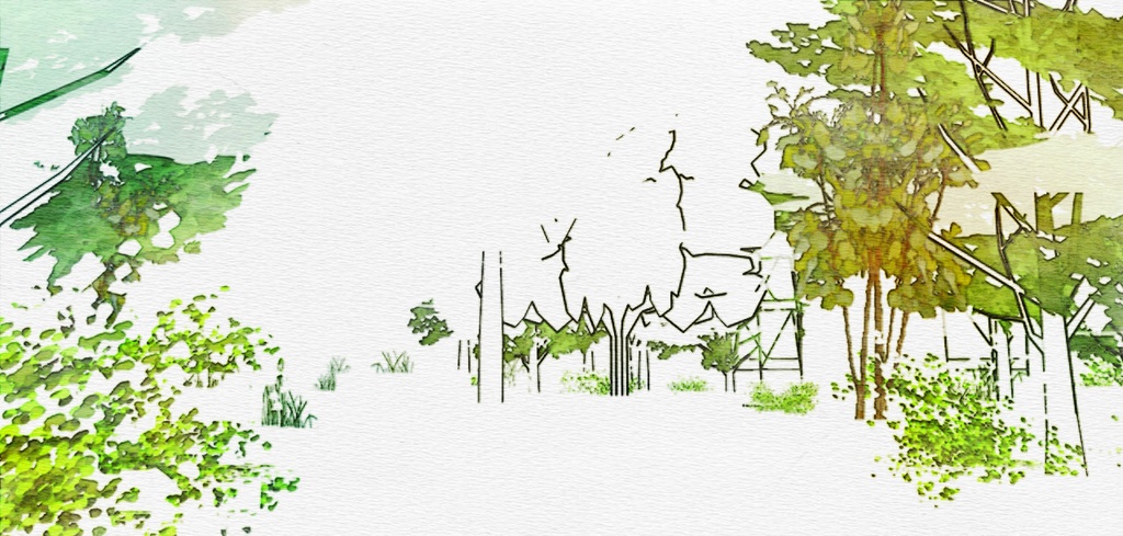 自然 庭(パーシー邸)