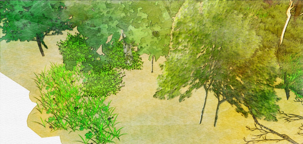 自然 庭(パーシー邸)