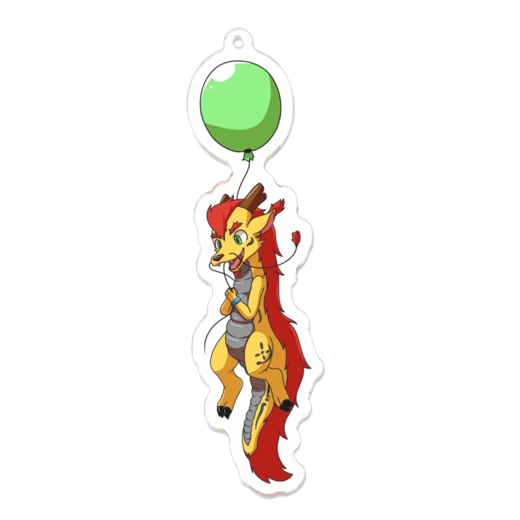 風船舞華アクリルキーホルダー
