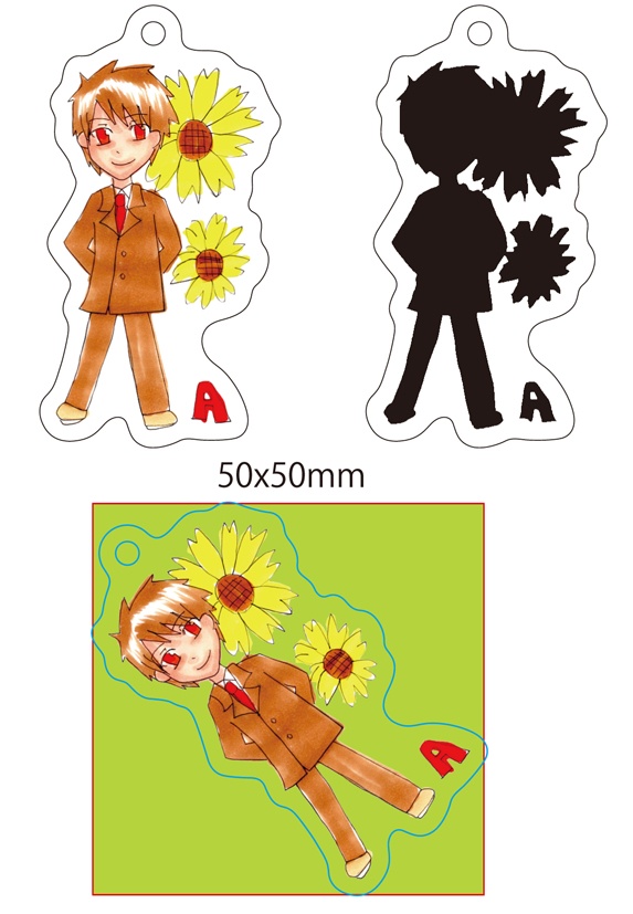 【四季アクリルキーホルダー】T4~先生のお仕事~