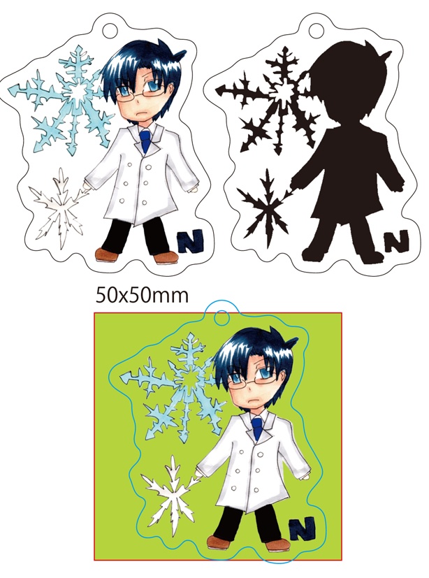 【四季アクリルキーホルダー】T4~先生のお仕事~