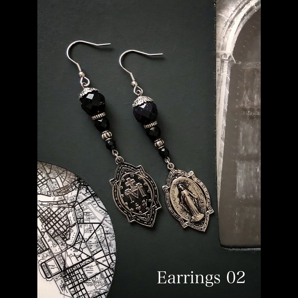 Black castle ブレスレット ピアス