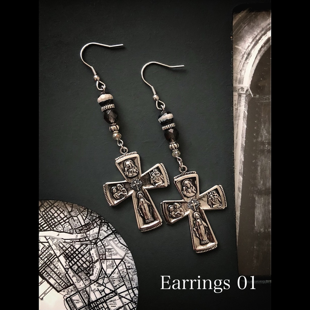 Black castle ブレスレット ピアス