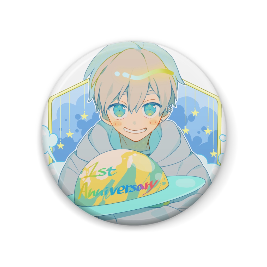 1周年記念 缶バッジ【再受注】
