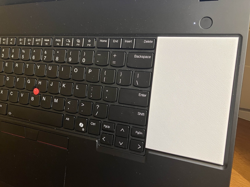 ThinkPad T16 Gen3 テンキーカバー