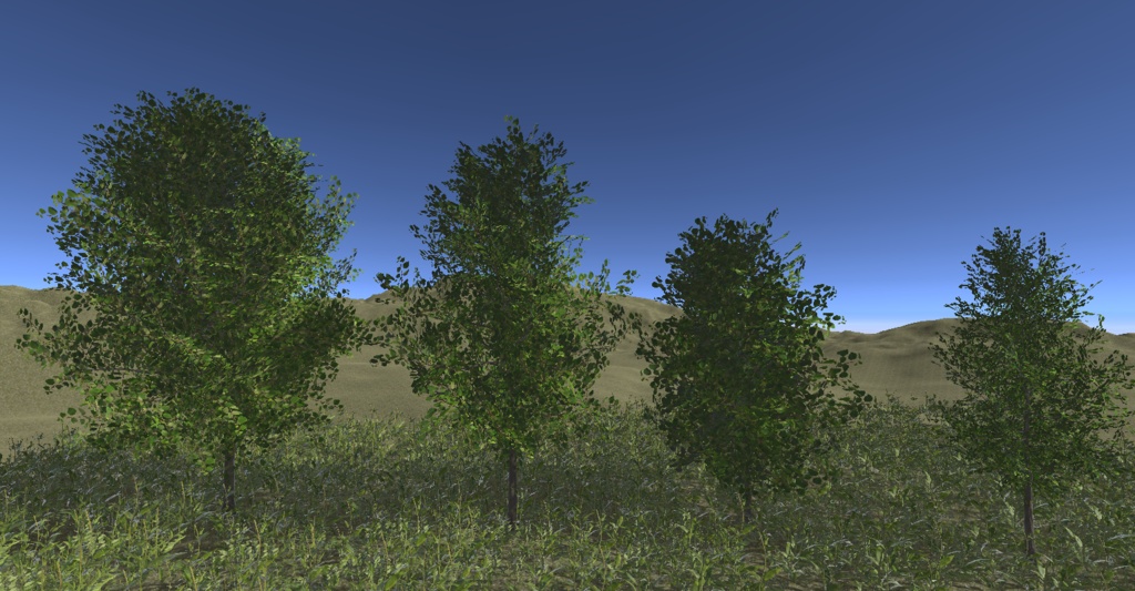 【VRChat / Unity】 Linluo’s Tree Pack Vol.1|3D Tree Assets