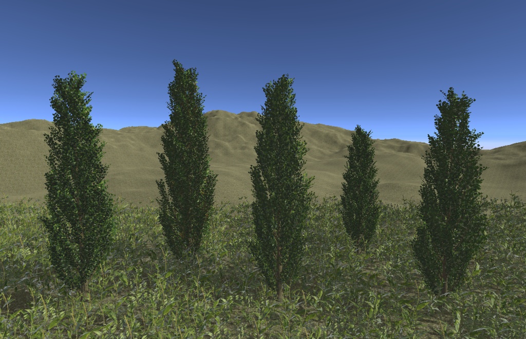 【VRChat / Unity】 Linluo’s Tree Pack Vol.1|3D Tree Assets