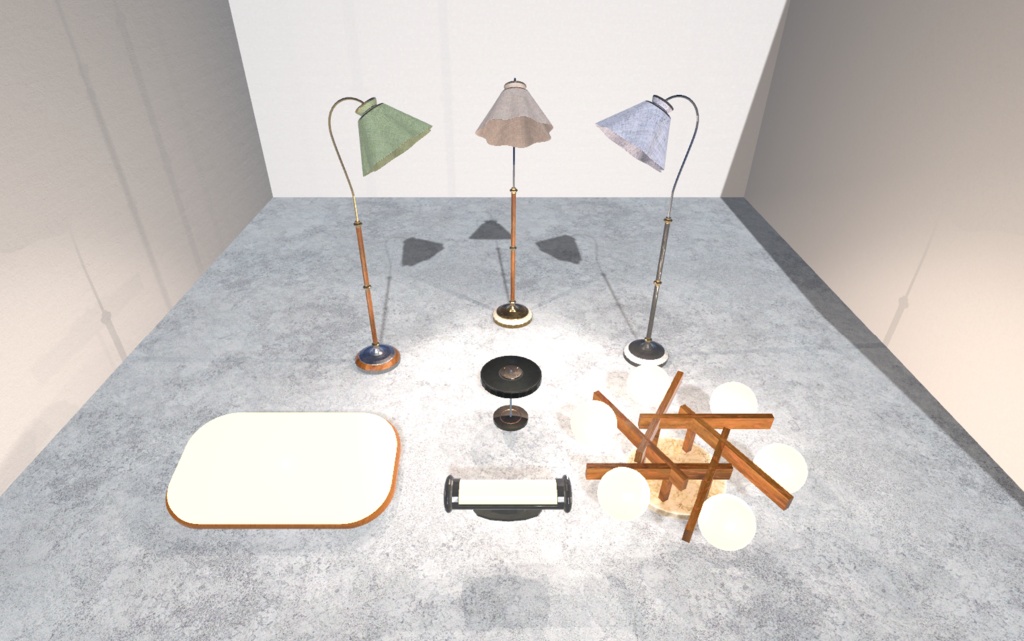 【VRChat】Linluo’s Furniture Pack (全114点)