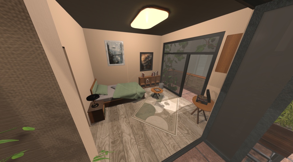 【VRChat】Linluo’s Furniture Pack Vol.1(全89点)