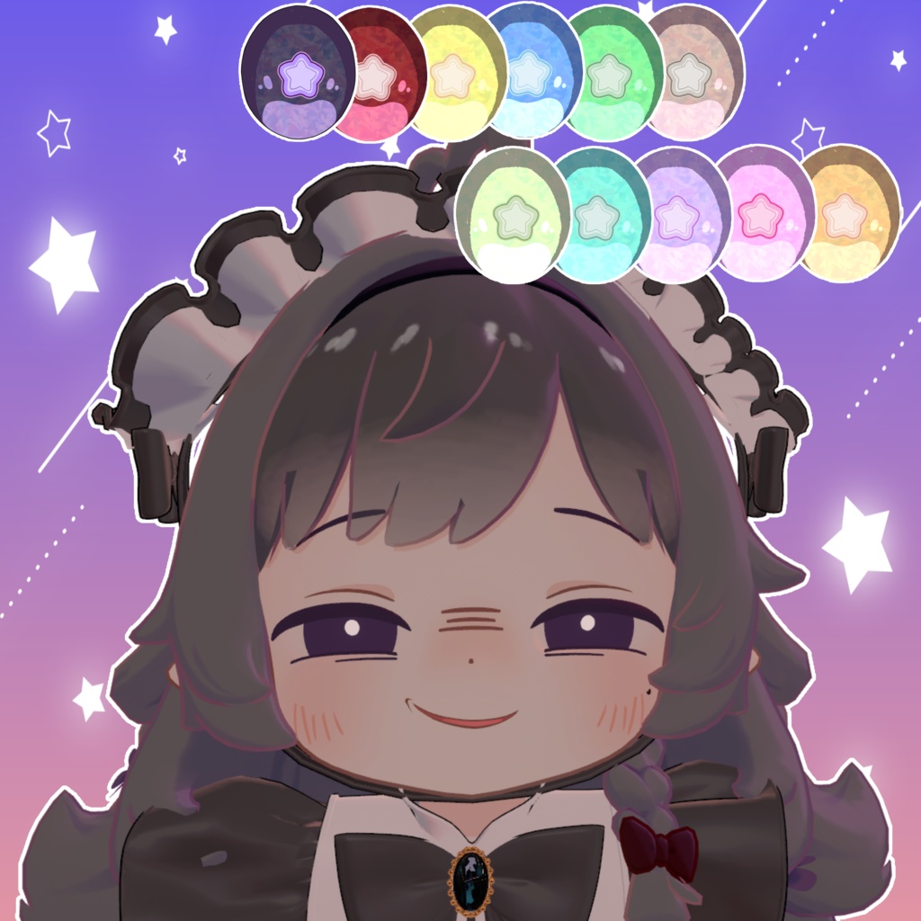 【FREE】コロネ アイテクスチャ キラキラスター