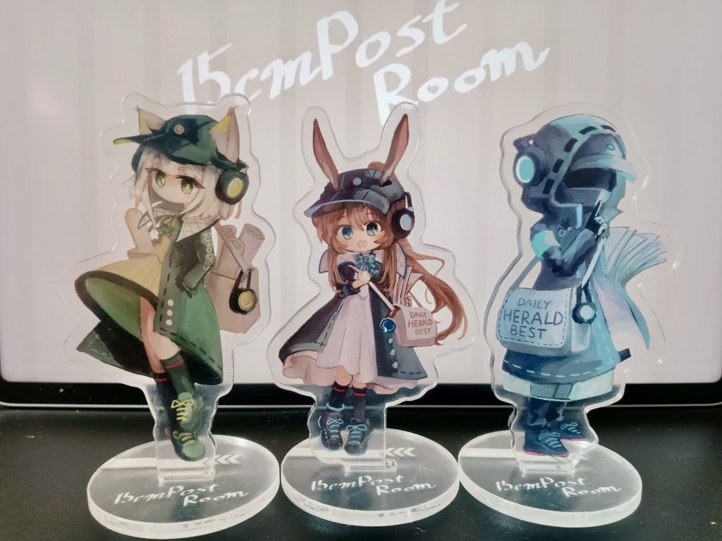 アクリルスタンド 新聞配達員コーデ