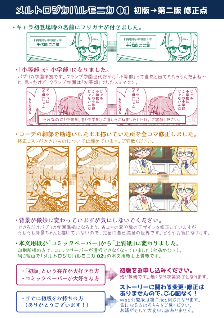 メルトロジカハルモニカ 01(第二版)